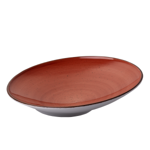 Talíř na těstoviny Curve 30 cm červený – Hotel Inn Chic barevný