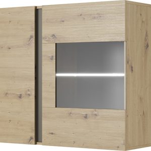 Laski Vitrína závěsná ARCO  96,5/82,5/40