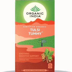 Organic India Čaj Tulsi Tummy pro správné trávení, bio 32,4 g, 25 ks