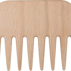 Redecker Hřeben z bukového dřeva Afro Comb 1 ks, 9 cm