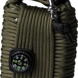 Krabička poslední záchrany KPZ PARACORD SURVIVAL KIT velká olivová