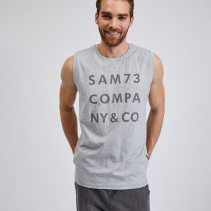 SAM 73 Pánské tílko EDGAR Šedá M