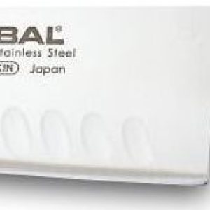 Japonský šéfkuchařský nůž s prolisy Global G-77, 20 cm