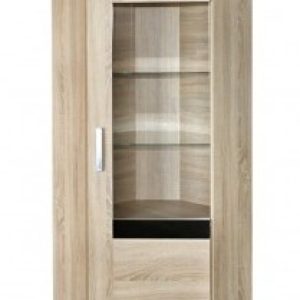 Stolmex Rohová vitrína SONEO 60  60,5/198/60,5 barevné provedení