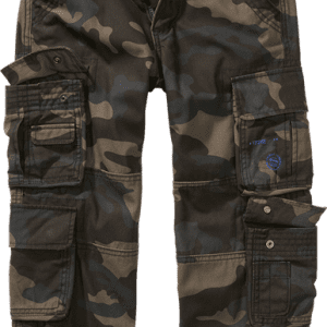 Brandit Kalhoty dětské Kids Pure Vintage Pants darkcamo 158/164