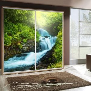 Maridex  skříň PENELOPA 205 vzor krajina 2  205/215/66