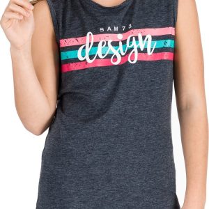 SAM 73 Dívčí tílko Modrá 116