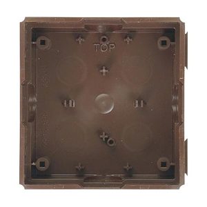 4FA 249 55 – zápustná krabice pro 1 modul, KARAT, měděná