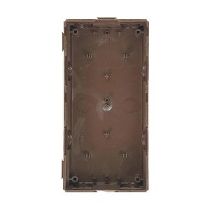 4FA 249 56 – zápustná krabice pro 2 moduly KARAT, měděná