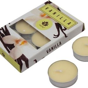 ARÔME – Vanilka Čajové svíčky 6 ks