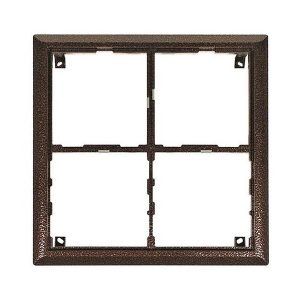 4FF 127 14.1 – rám 4 moduly, KARAT, měděná