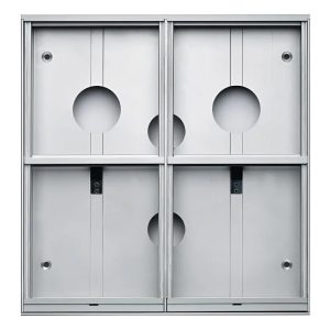 4FK 204 40 – Montážní deska (krabice) GARANT nad omítku pro 4 moduly