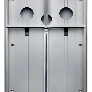 4FK 204 51 – Stříška GARANT vertikální nad omítku pro 2 moduly a 4M jmenovník