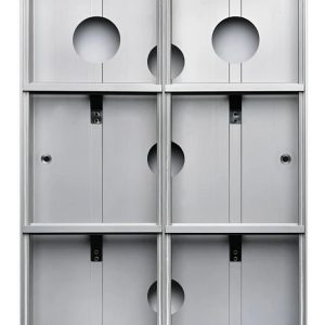 4FK 204 60 – Montážní deska (krabice) GARANT nad omítku pro 6 modulů