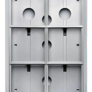 4FK 204 65 – Montážní deska (krabice) GARANT pod omítku pro 6 modulů