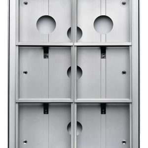 4FK 204 66 – Stříška GARANT vertikální pod omítku pro 6 modulů