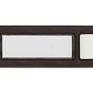 4FK 461 02.16 – zvonkové tlačítko hnědé