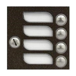 4FN 230 87.1/F – modul 4 tlač. TT KARAT, 4+n, měděná, 4 jmen., se Z