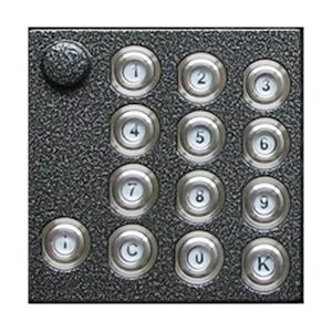 4FN 230 91.2/P – číselnice KARAT, 2-BUS, stříbr., podsvit, bez Z