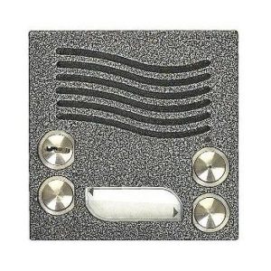 4FN 230 98.2/N – vrátný 2 tlač. EV KARAT, 2-BUS, stříbr.