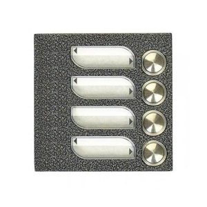 4FN 231 03.2/F – modul 4 tlač. TT KARAT, 2-BUS, stříbr., 4 jmen.