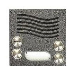 4FN 231 07.2/N – el. vrátný 2 tl. EV VIDEO KARAT, 2-BUS, stříbr.