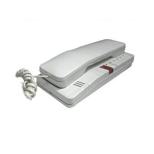 4FP 110 83.201/1 – domácí telefon s regulací, 2-BUS, bílý