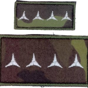 Nášivka: Hodnost AČR Štábní rotmistr [do 2010] vz. 95 zelený velká