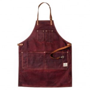 Dapper Dan Barber Oxblood holičská zástěra