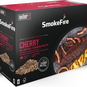 Weber dřevěné přírodní pelety třešeň, 8 kg