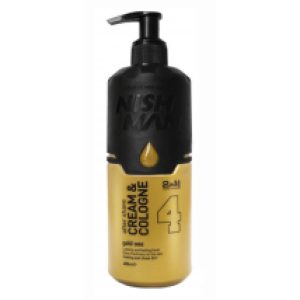 Nishman Cream and Cologne krémová voda po holení New Gold One 04 400 ml