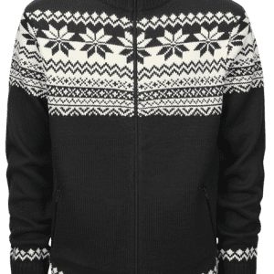 Brandit Pulovr Cardigan Norweger černý M [48/50]