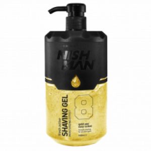 Nishman Shaving Gel 08 žlutý gel na holení 1000 ml