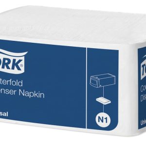 10935 Tork bílé Counterfold ubrousky do zásobníku, 30x33cm, 24x300ks, N1