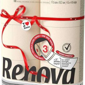 RENOVA Maxi modrý 3-vrstvý 6 ks Barva: Krémová