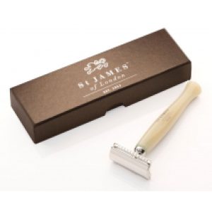 St James of London Cheeky Bstard Shaving Razor Safety – Horn SJOL20090,  holicí strojek