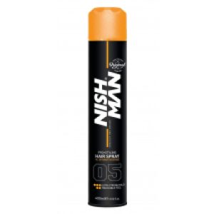 Nishman Hair Styling Strong Hold Spray lak na vlasy 400 ml