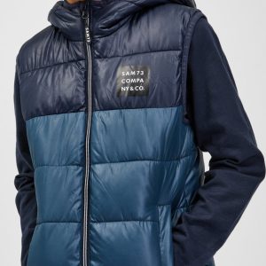 SAM 73 Chlapecká vesta JIFUNZA Modrá 140