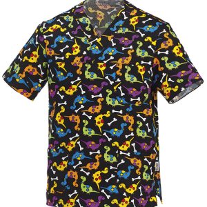 Kuchařská košile EGOchef LEONARDO DINO – krátky rukáv L