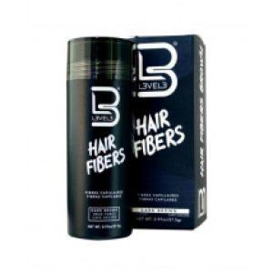 L3VEL3 vlasová zahušťovací vlákna tmavě hnědá 27,5 g
