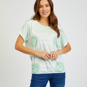 SAM 73 Dámské triko TAURUS Zelená XS