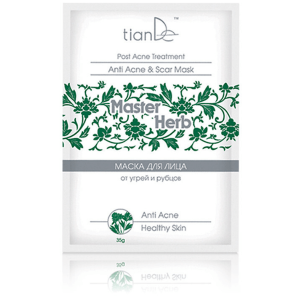 Čisticí maska na akné a jizvy TianDe 1 ks