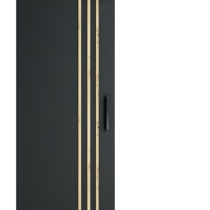 Abika Posuvné dveře 90 London 5  90/204/ krycí lišta 200/12/7