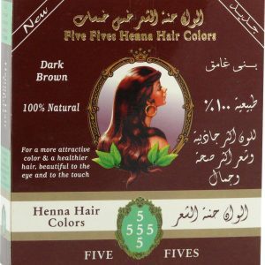 Five Fives Henna Lamda tmavě hnědá 100 g