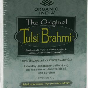 Organic India Čaj Tulsi Brahmi, sypaný bio 50 g