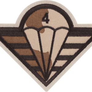 Nášivka: 4. brigáda rychlého nasazení [bsz] vz. 95 béžový