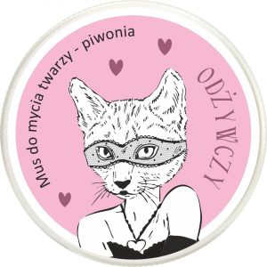 LaQ – Kitten Peony Čistící pěna na obličej 100 ml