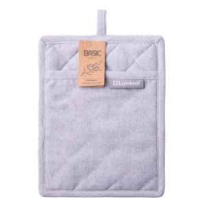 Světle šedá bavlněná rukavice 19 x 24 cm – Basic Ambiente