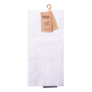 Šedý bavlněný pytlík na uskladnění příborů 52 x 26 cm – Basic Ambiente