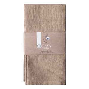 Bronzová kuchyňská utěrka 50 x 70 cm 2 ks – Gaya Ambiente